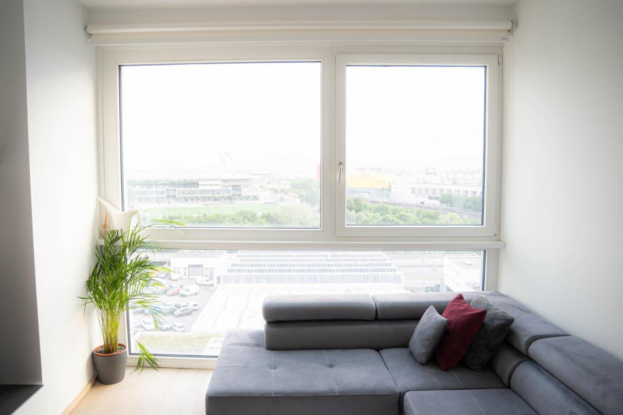 Ferienwohnung Restify10 - Skyline View - Fitness - Garge - Modern Wien Exterior foto