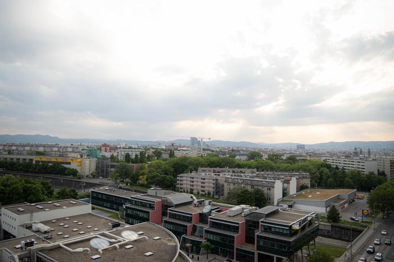 Ferienwohnung Restify10 - Skyline View - Fitness - Garge - Modern Wien Exterior foto