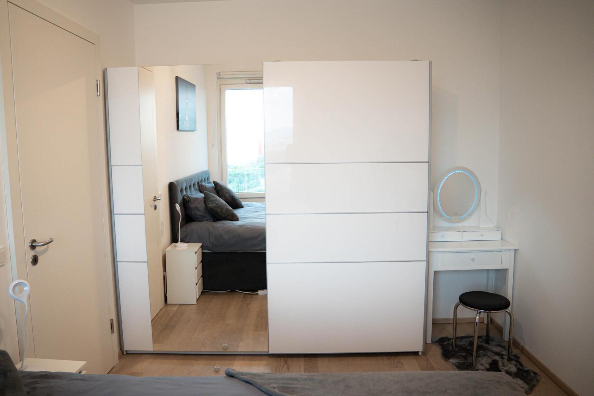 Ferienwohnung Restify10 - Skyline View - Fitness - Garge - Modern Wien Exterior foto